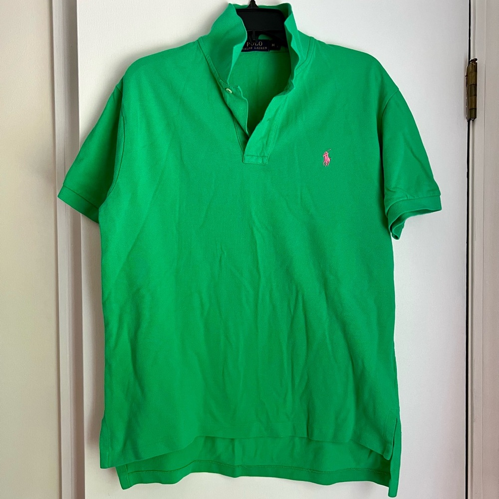 Polo Ralph Lauren Men’s Green polo shirt size M